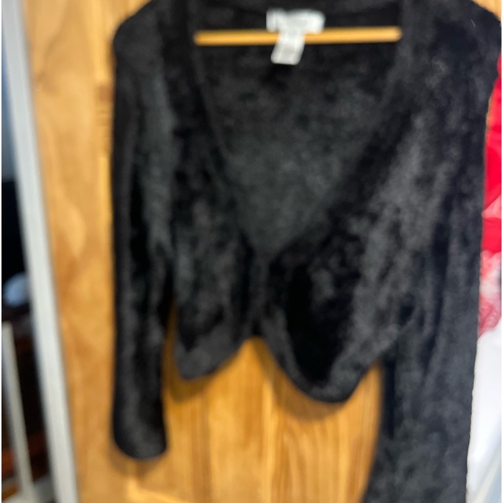 Nine West Boucle sweater size L in black